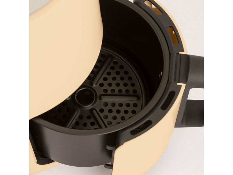 Create Heissluft-Fritteuse Air Fryer Sand 1.5 l Kompakter Air Fryer für fettarmes Frittieren und Backen