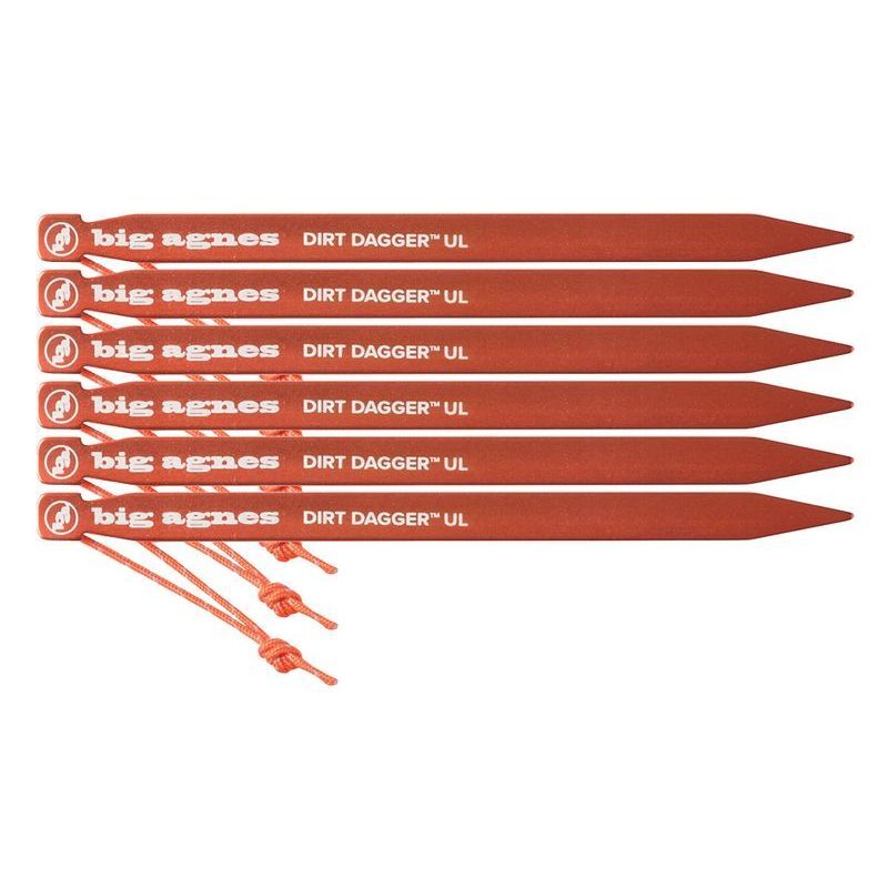 Dirt Dagger UL 7.5 Pack of 6 - Sardines pour tente