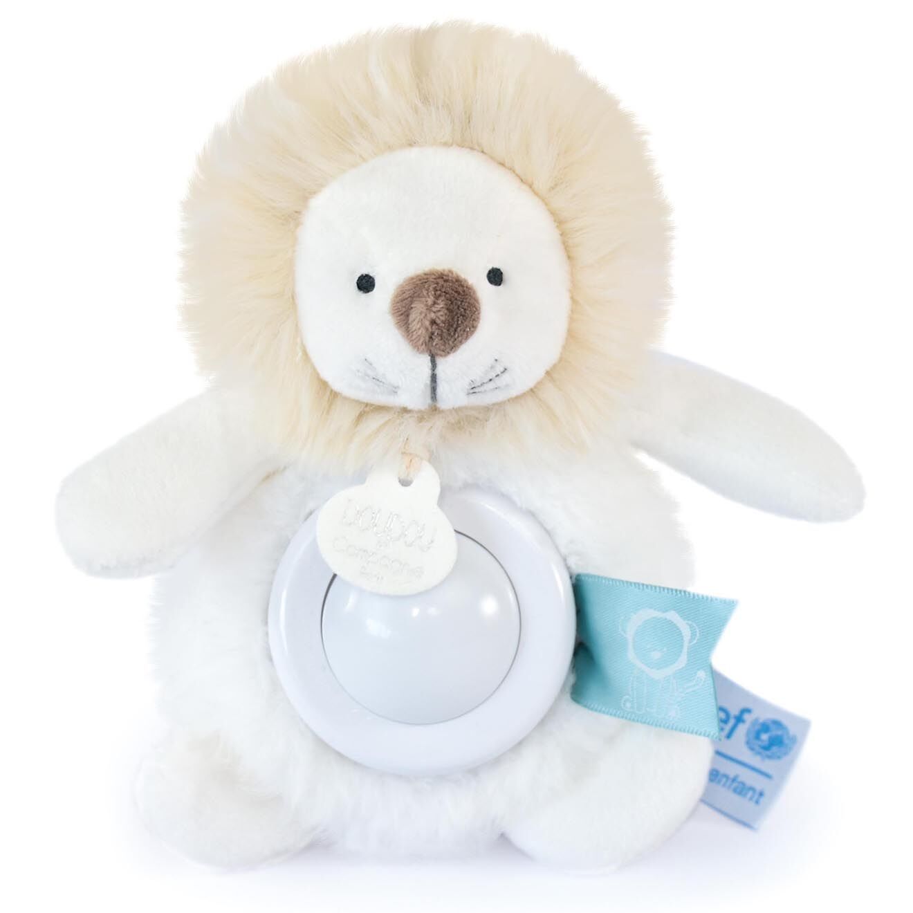 Doudou et Compagnie Veilleuse Lion blanche