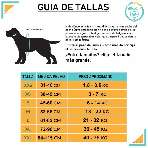 Coleira Super Doggy personalizada com estampa de banana na cor azul.