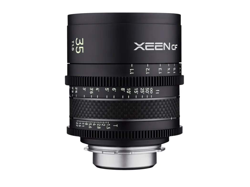 Samyang XEEN CF 35mm T1.5, PL, Biograflinser, PL-beslag