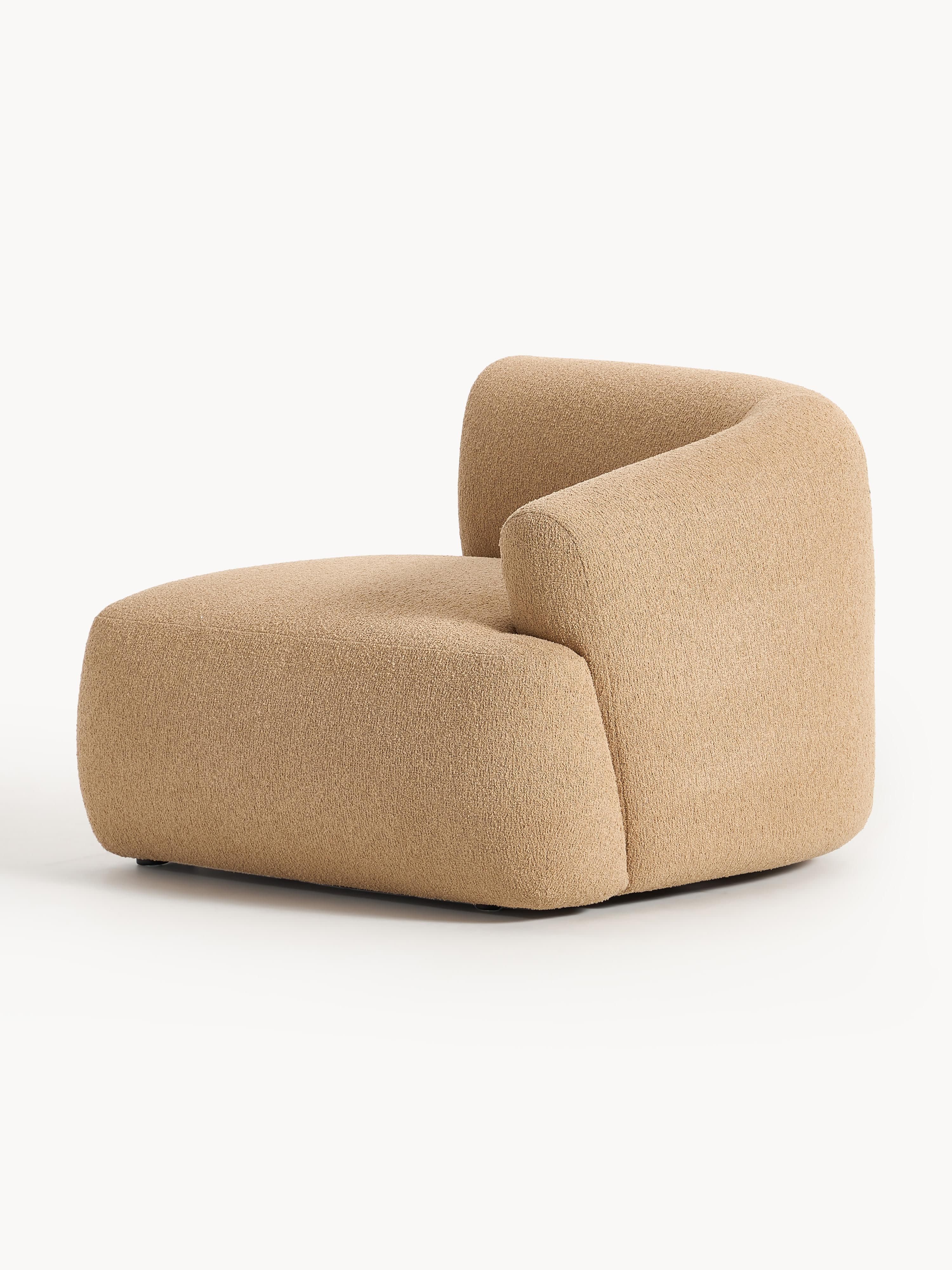 Bouclé hoekmodule Sofia