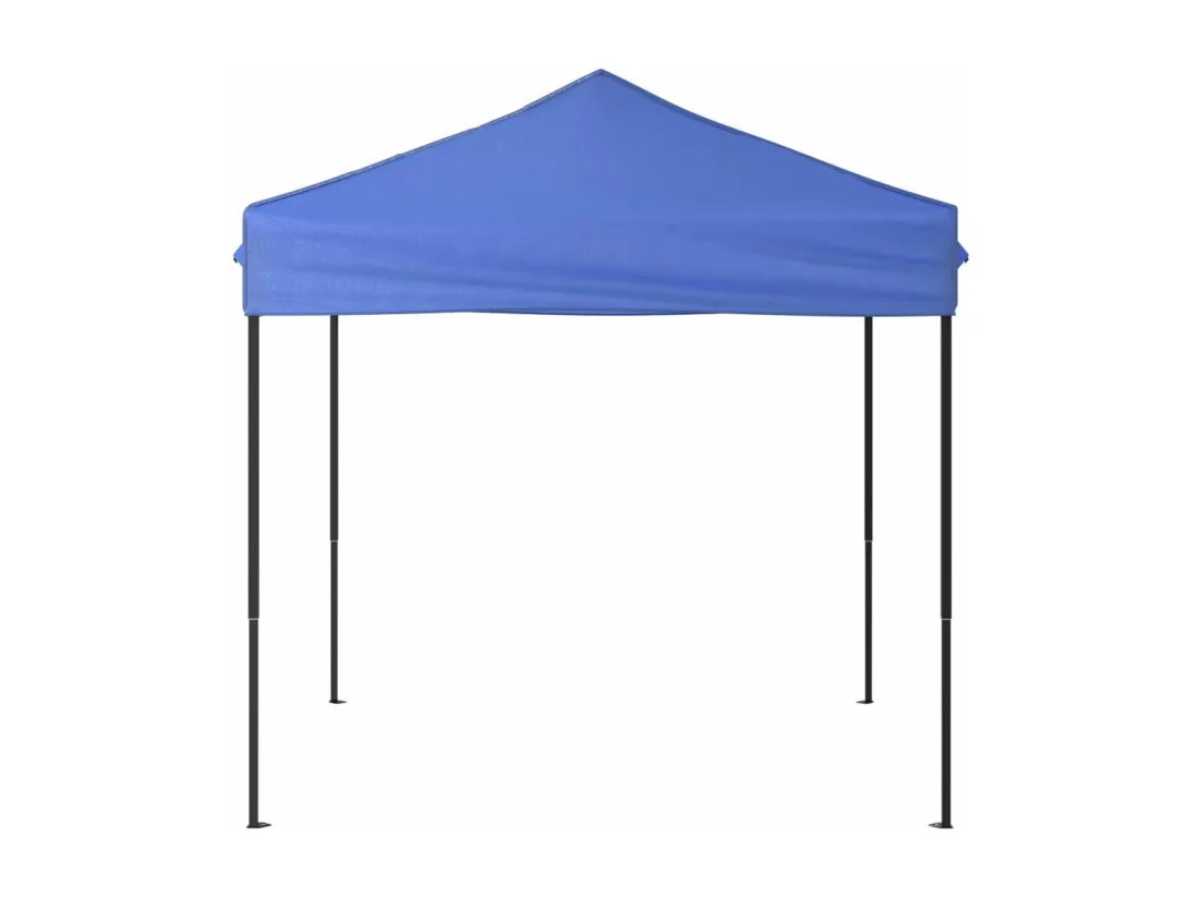 Tente de réception pliable Bleu 2x2 m