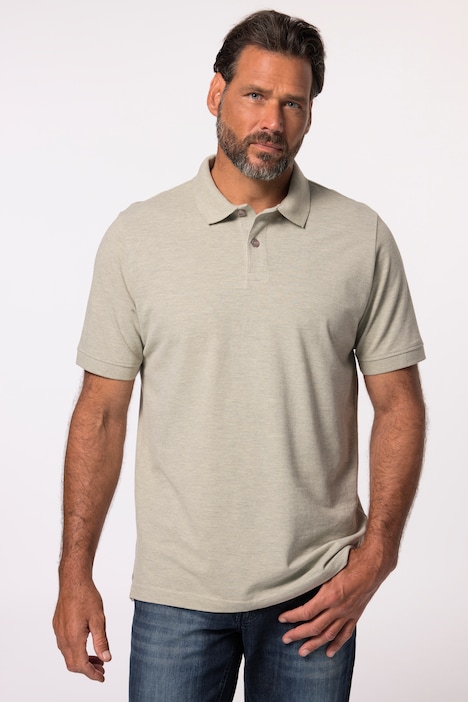 Poloshirt, Basic, Halbarm, Piqué, bis 10XL
