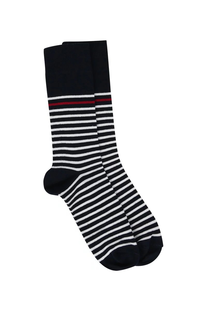 Chaussettes rayées Homme - coton