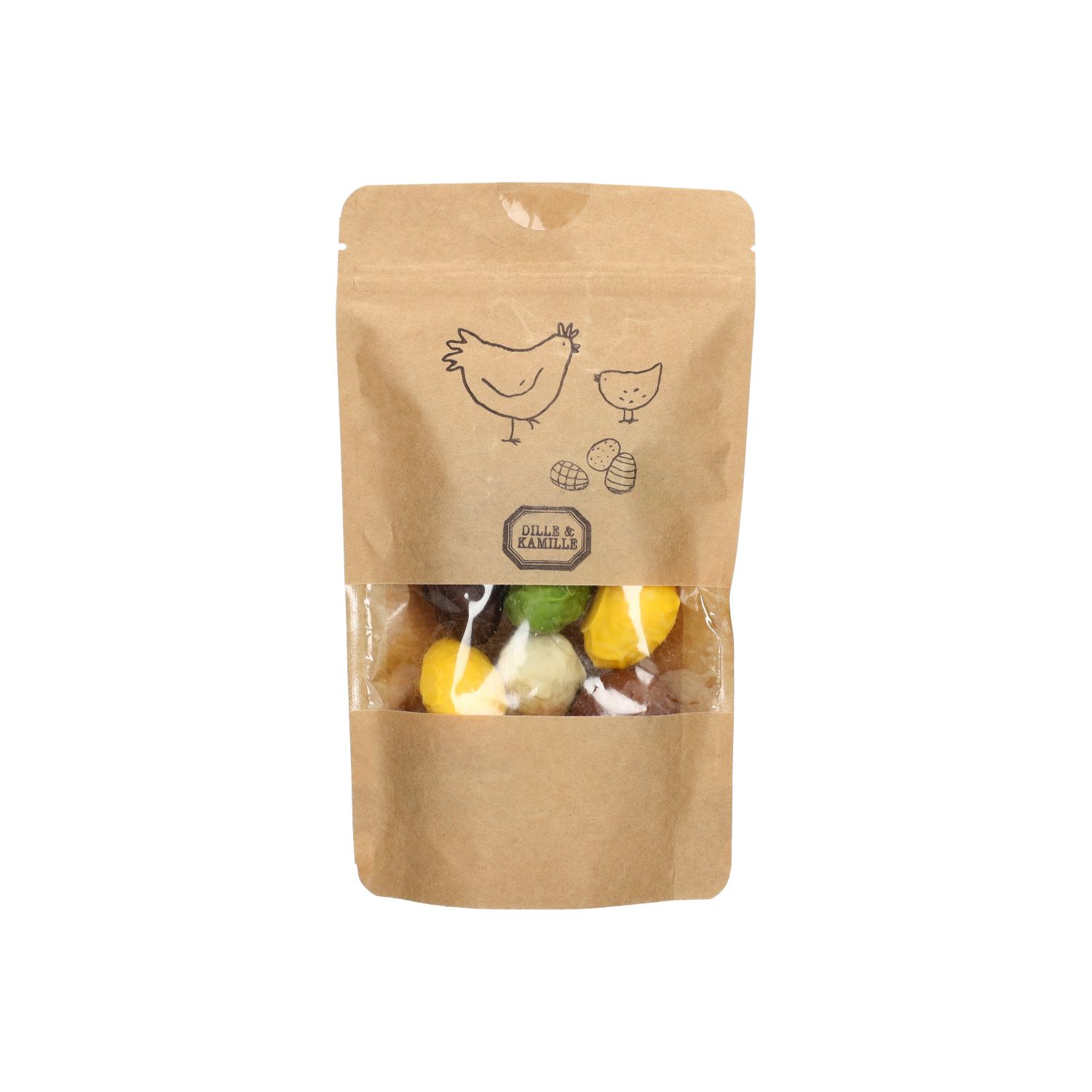 Chocolade eieren, gevuld, 5 smaken, 160 gram