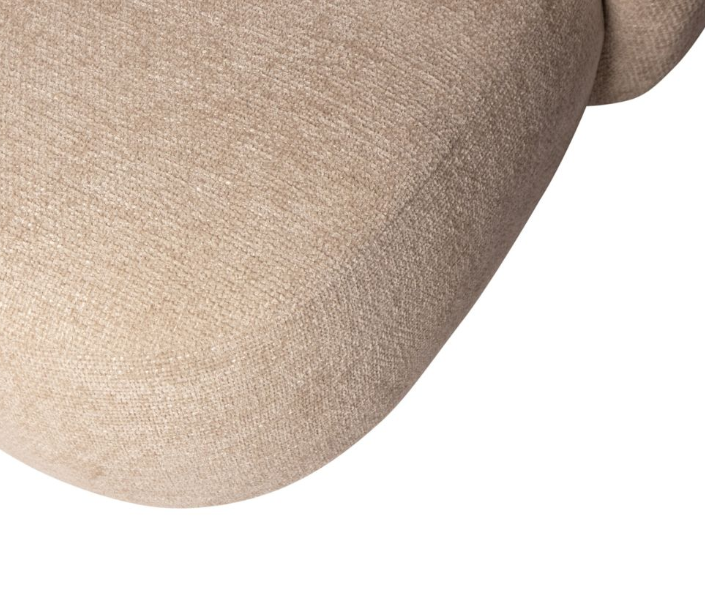 Fauteuil Abby met 3 kussens XXL Off-White