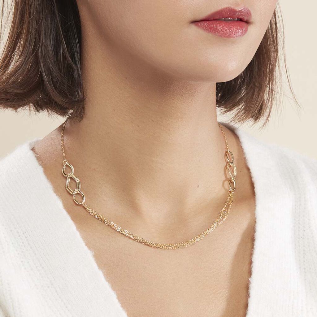 Collier Blinda Or Jaune