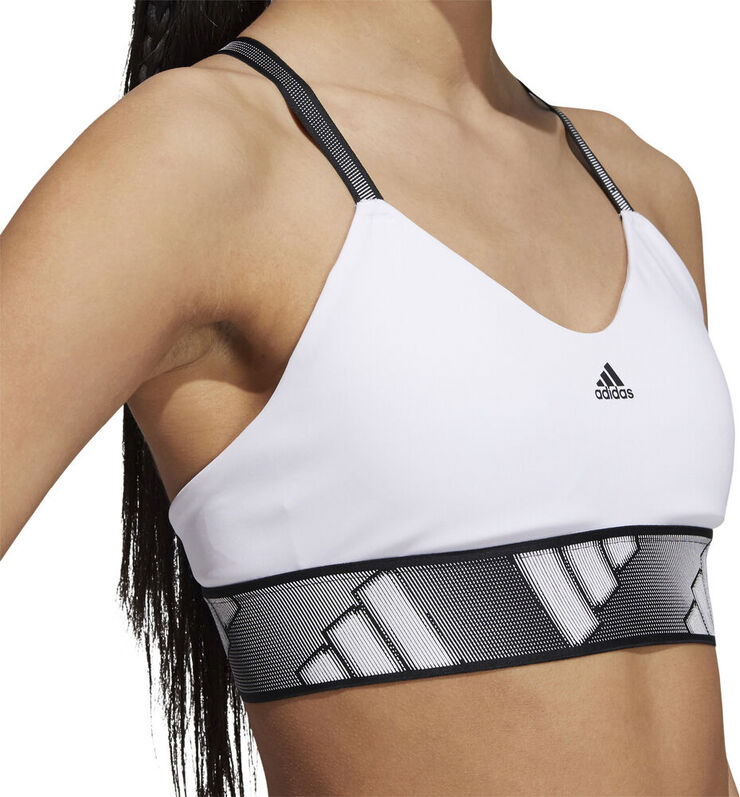adidas All Me Light Support sports bh Hvid