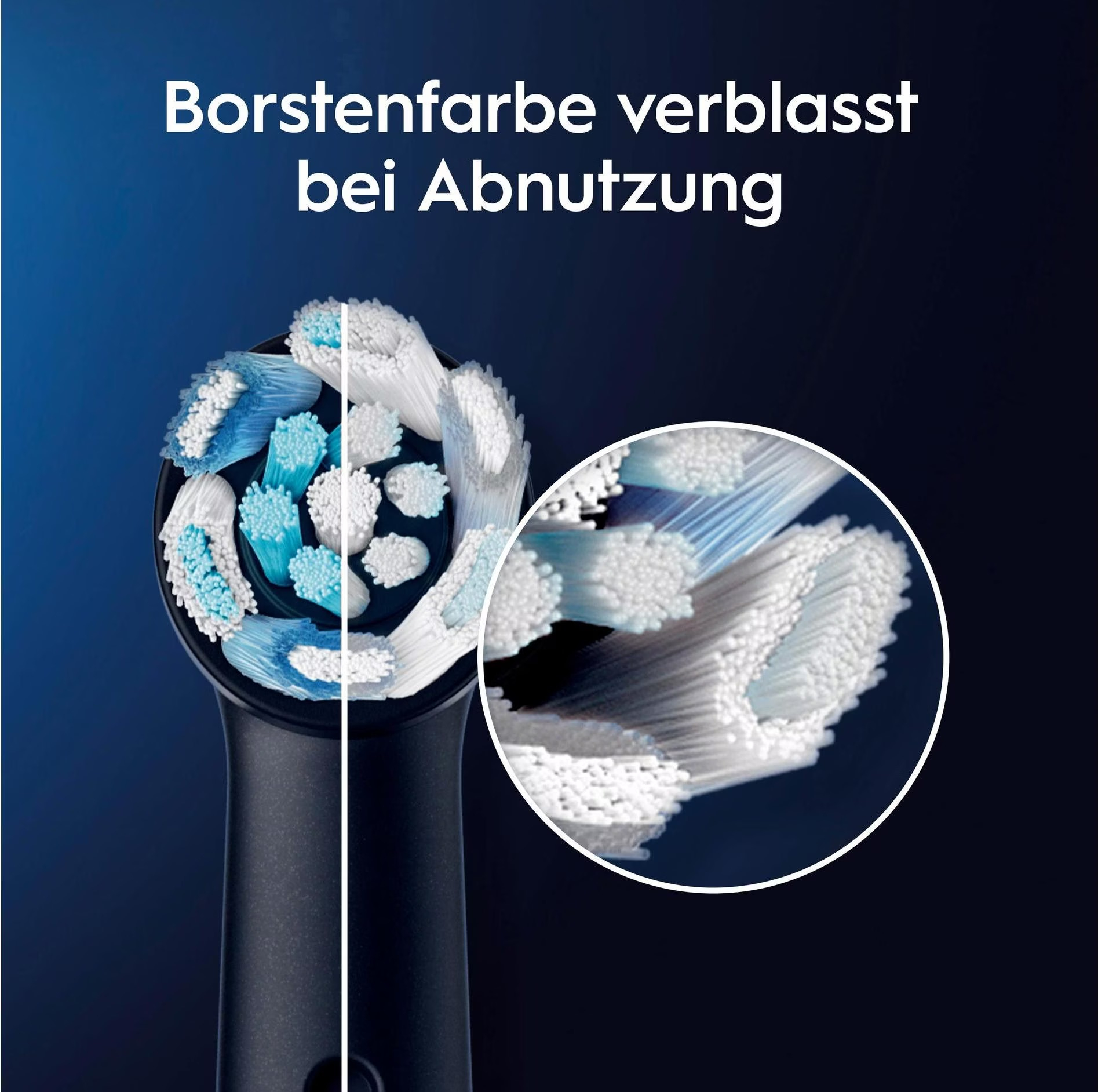 (8er Set) Ultimative Reinigung Ersatz Zahnbürstenkopf für Oral-B iO Elektrische Zahnbürsten - Schwarz