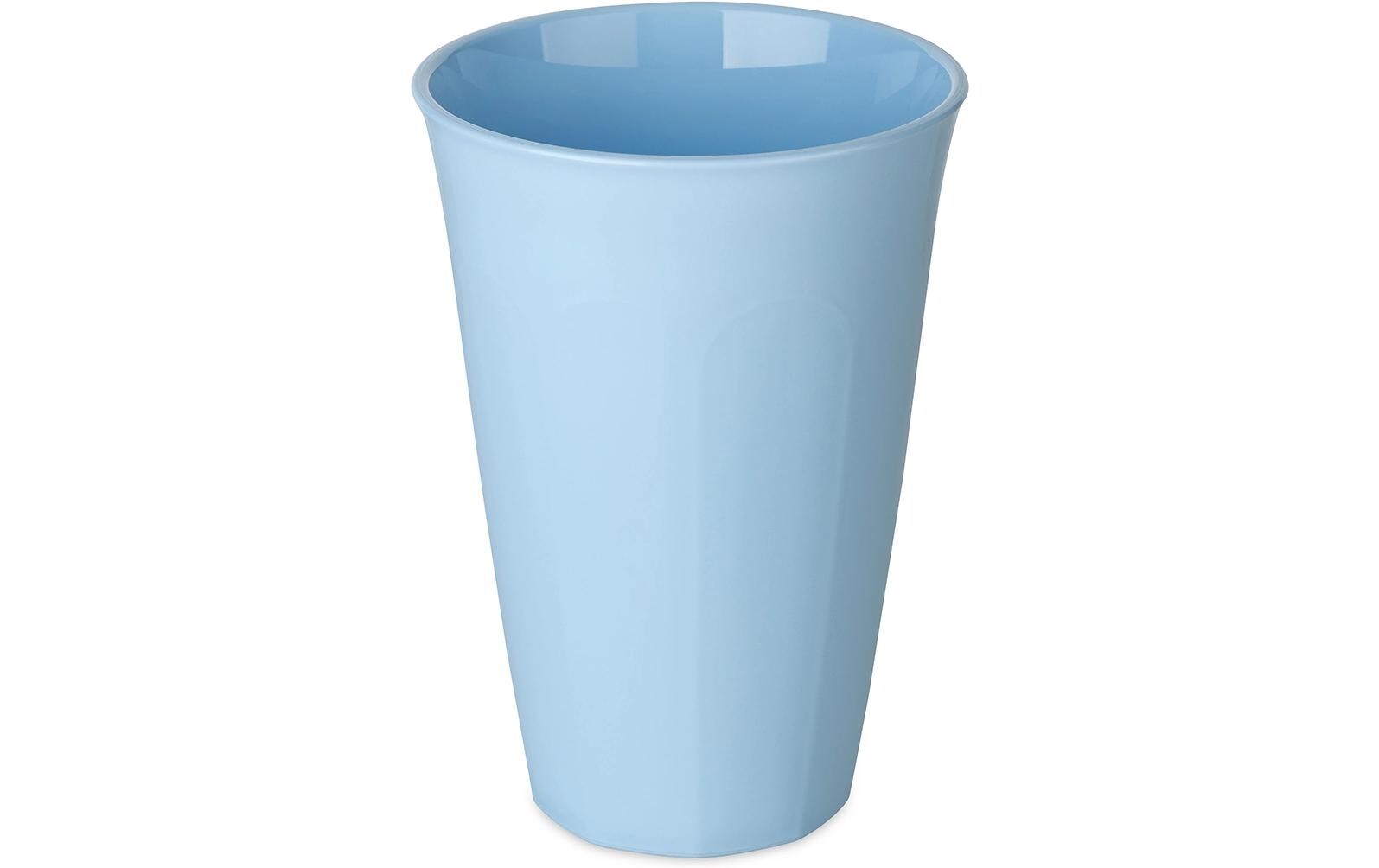 Trinkbecher Nora L 450 ml, 1 Stück, BlauTrinkbecher aus biozirkulärem Kunststoff