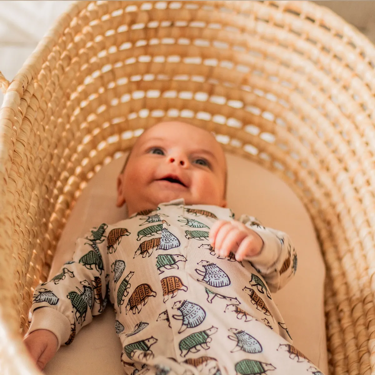 Collé-Collé Pyjama Magnétique Ours Prématuré - 12mois