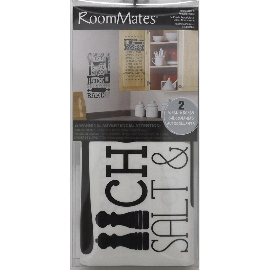 Room Mates Kochen Quote Mehrfarbig