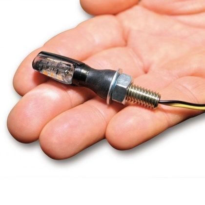 Clignotant Brazoline à leds Spark Universel - Noir