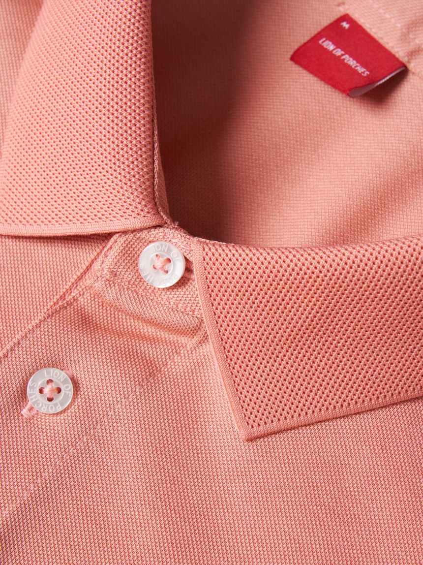 Polo de manga curta regular fit