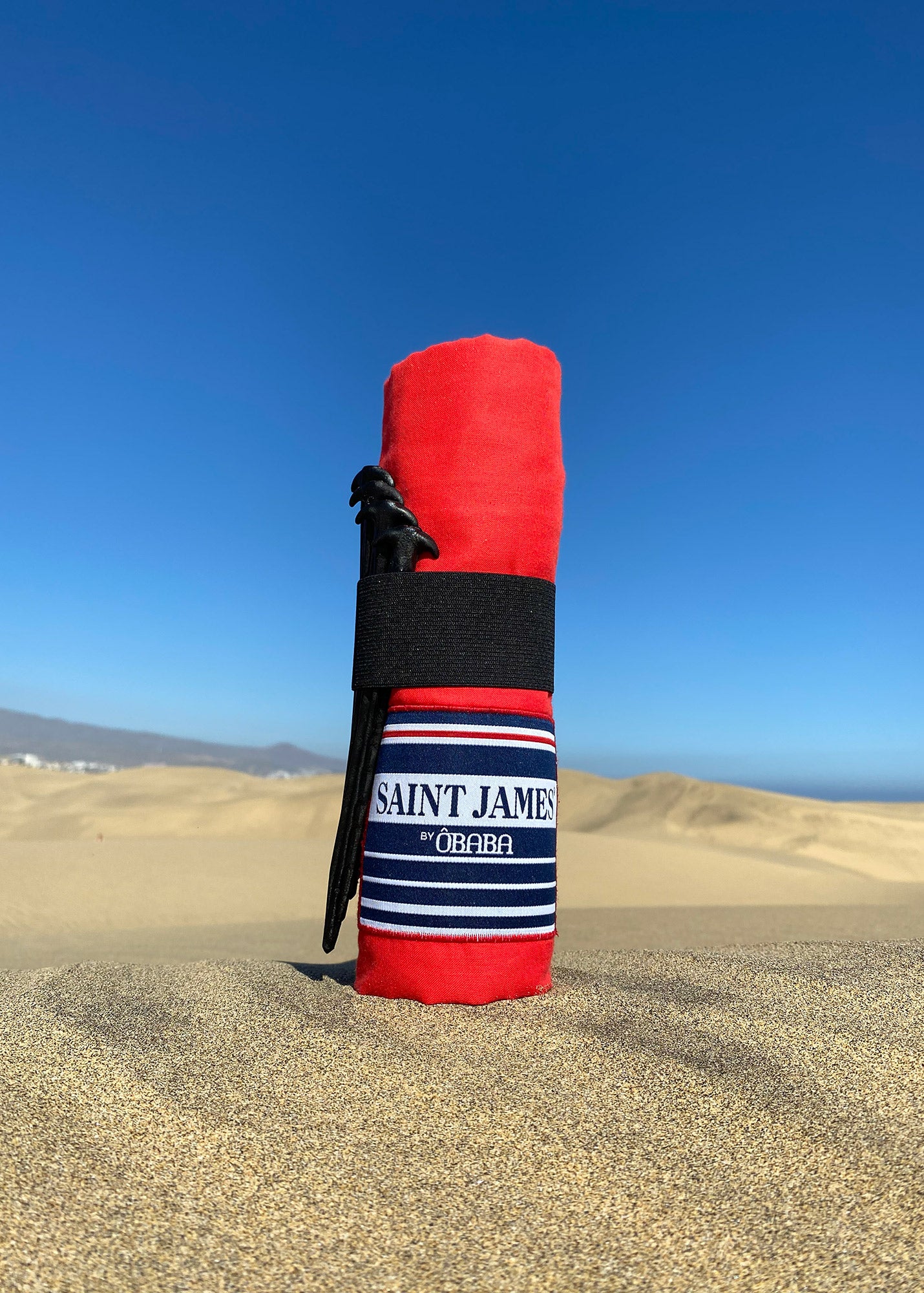 Drap de plage XXL+ en voile de coton léger
