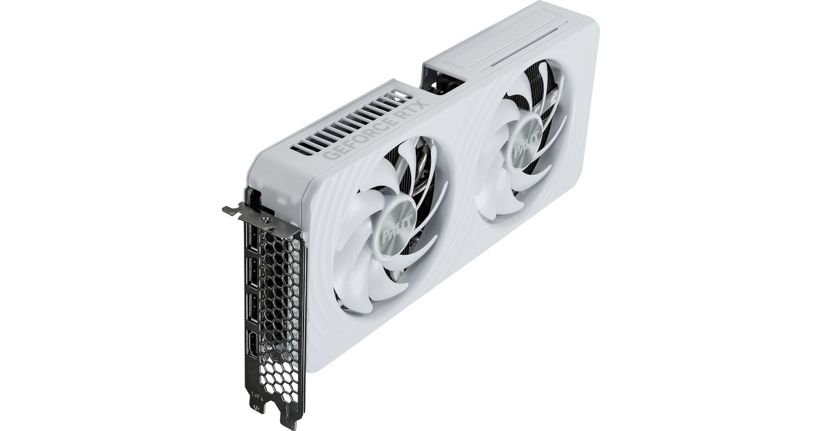 PalitGeForce RTX 5060 Ti OC WHITE 8GB grafische kaart  (Wit, DLSS 4, 3x DisplayPort, 1x HDMI 2.1)