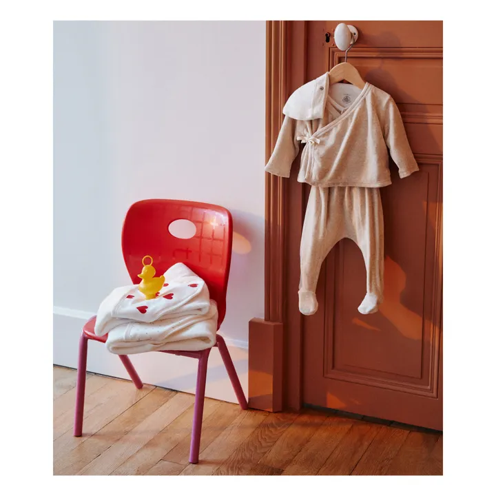 Petit Bateau Coffret Cadeau Naissance Mairy | Gris chiné