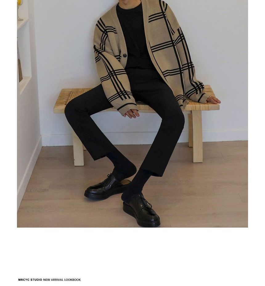 MRCYC - Geruite Cardigan