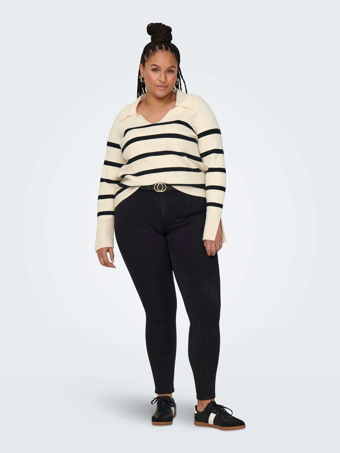 CARMONICA Strickpullover Birch