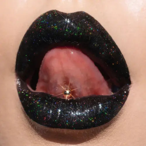 Holographic Lip Gloss Black Widow