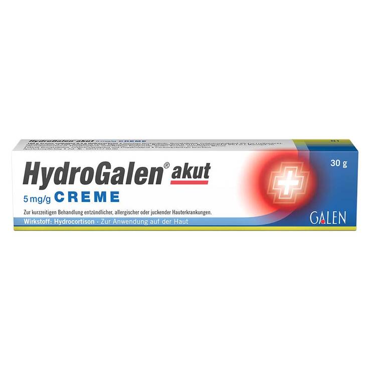 HydroGalen® akut 5 mg/g Creme, 30 g