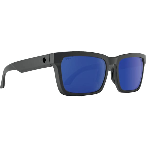 Lunette de soleil lifestyle SPY HELM TECH MATTE DARK GRAY HAPPY GRAY GREEN POLAR DARK BLUE SPECTRA MIRROR
