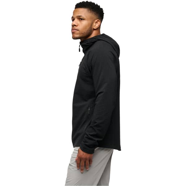Veste polaire randonnée BLACK DIAMOND COEFFICIENT STORM FZ HOODY BLACK