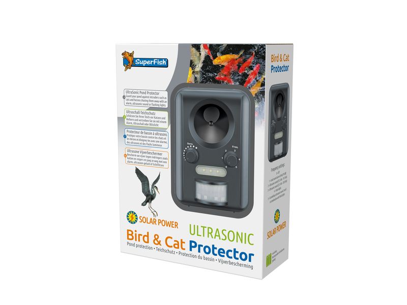 SuperFish Bird & Cat Protector Tiervertreiber für Gartenteiche