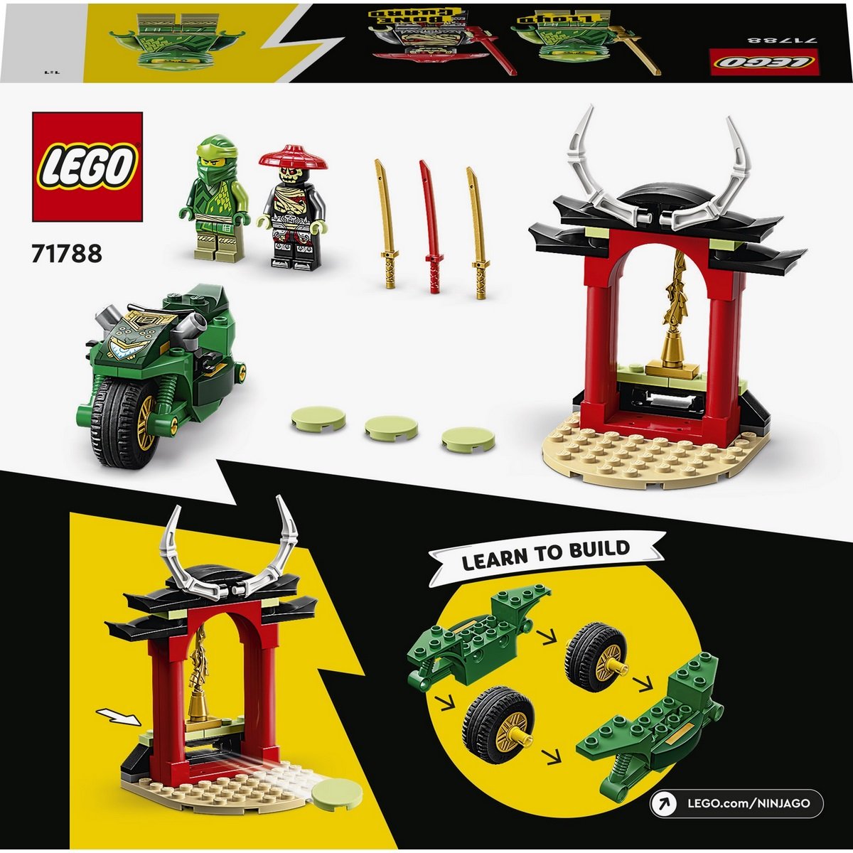 La moto ninja de Lloyd Lego Ninjago 71788