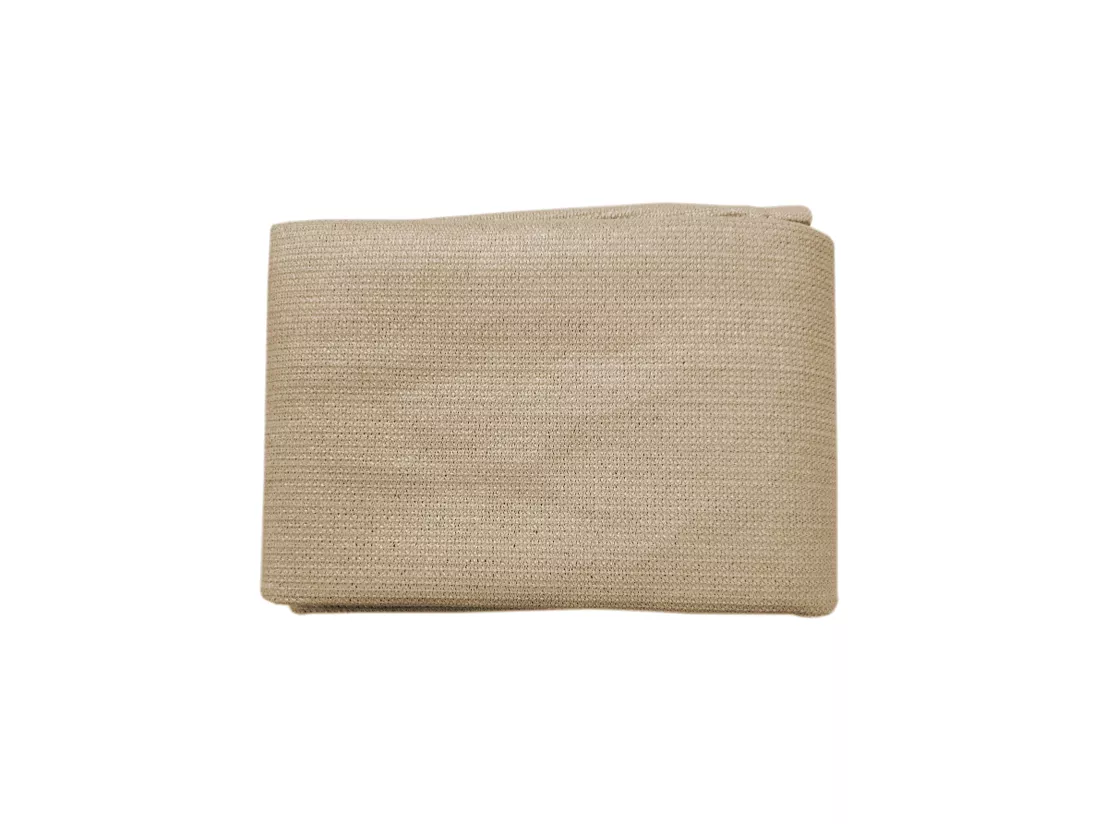 Rideau de balcon déflecteur de vent en polyéthylène beige 95% d'ombre