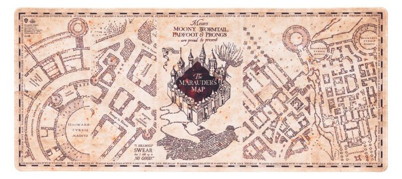 La Carte Du Maraudeur | Harry Potter Sous-main