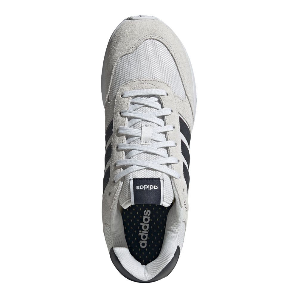 Adidas Performance RUN 80S - Chaussures running Homme crywht/carbon/shamar