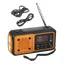 Sveivradio med solcelle FM/DAB 2500 mAh