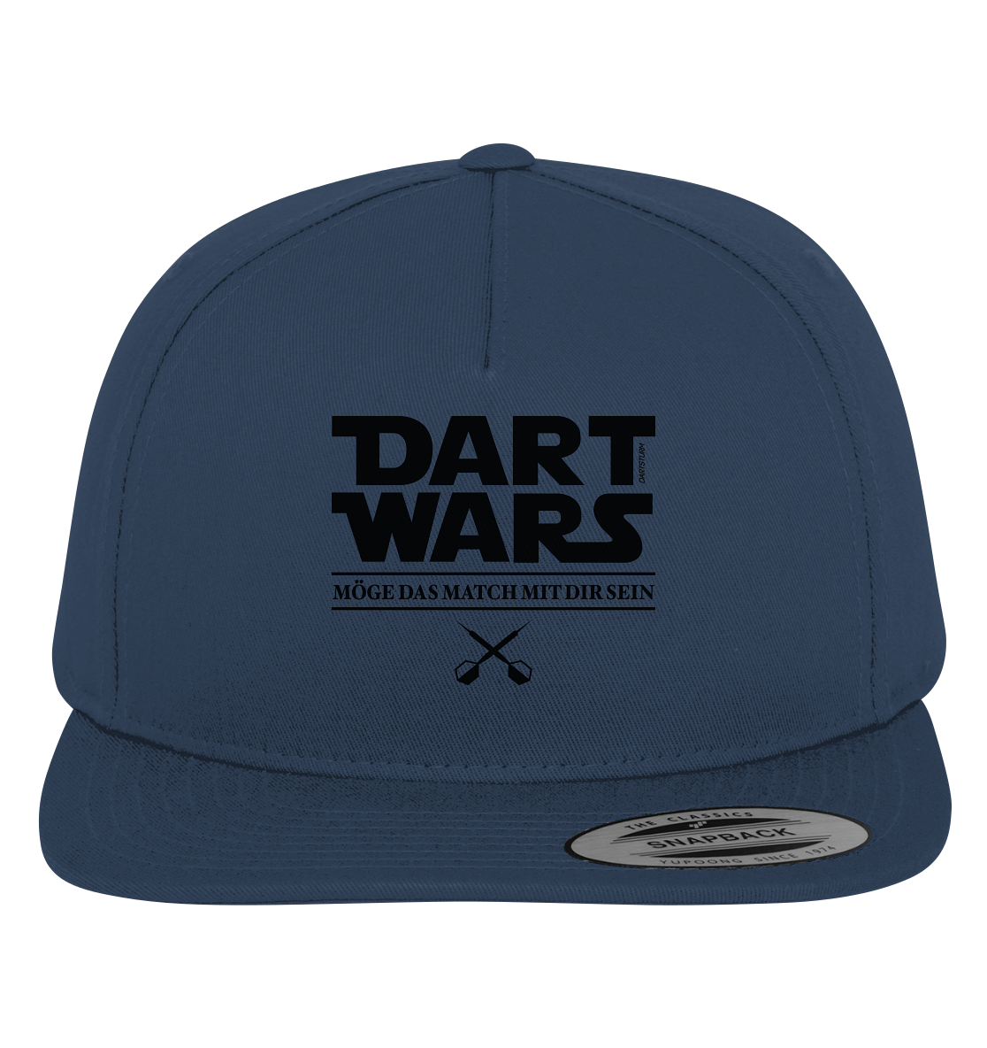 DartSturm - Dart Wars Schwarz - Premium Snapback