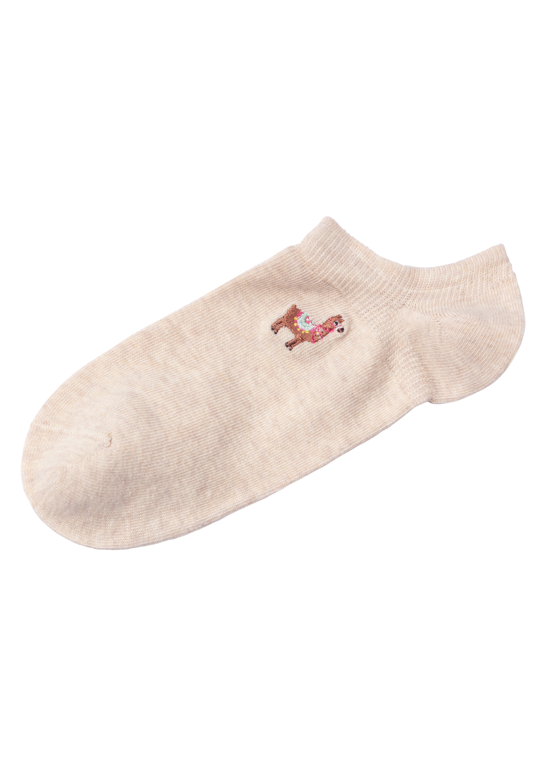H.I.S Sneakersocken Packung, 5 Stk. tlg. mit Motivstickerei