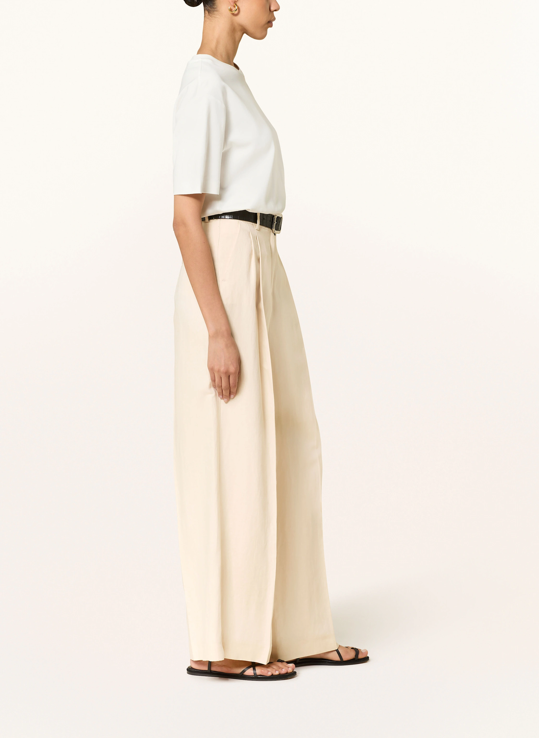 WEEKEND Max Mara Marlenehose VELIERO mit Leinen