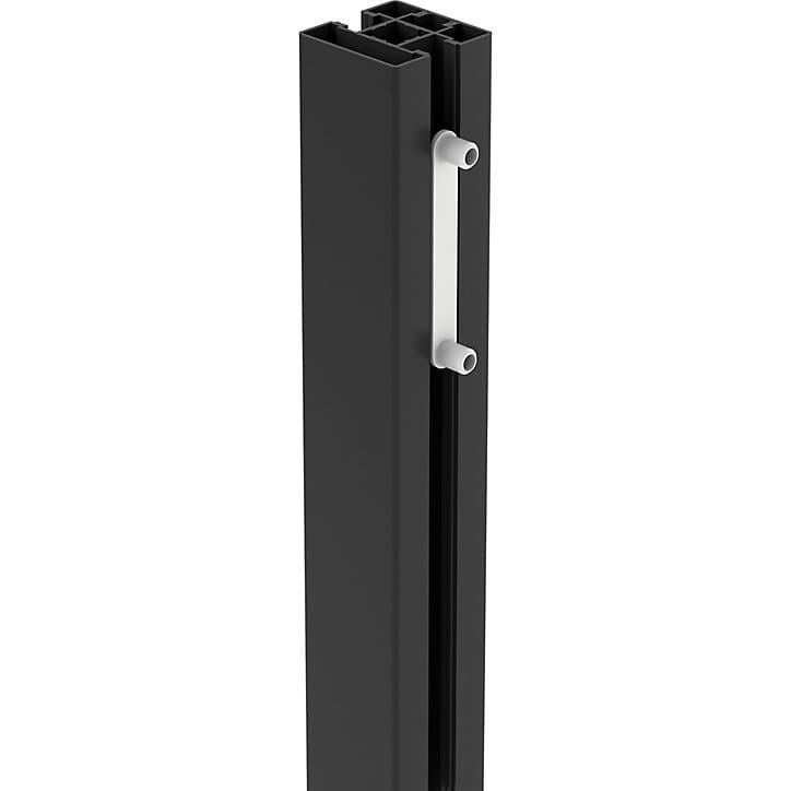 Extension poteau Alara noir h.50 cm GoodHome