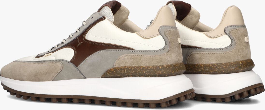 beige floris van bommel lage sneakers sfm-10207 noppi