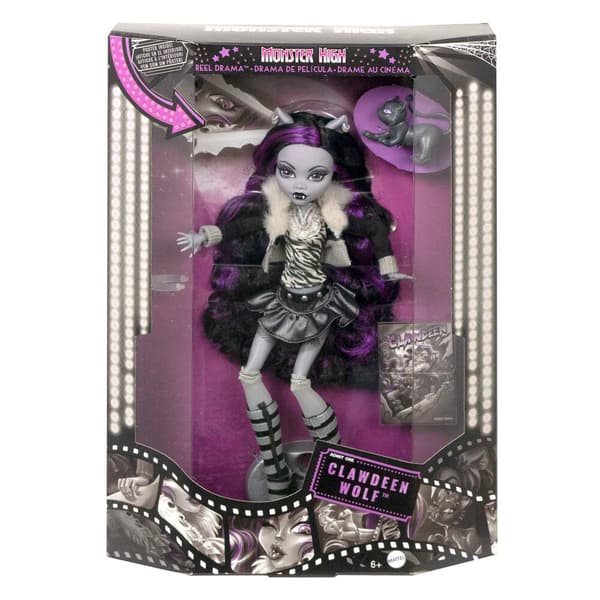 Monster High Reel Drama Clawdeen Wolf