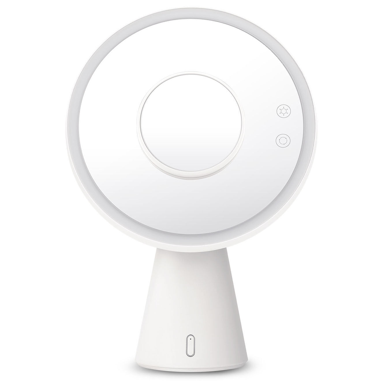 Yoghi Miroir avec LED blanc - D.23 cm