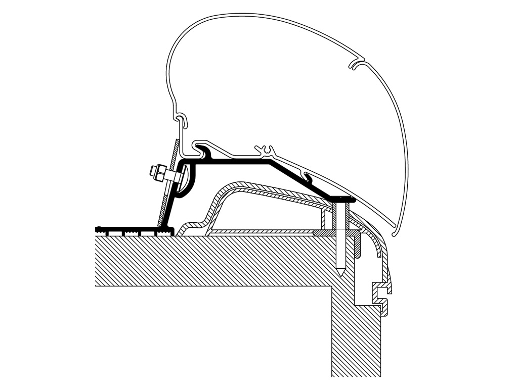 Tweedekans Thule adapter Hobby Premium 2012 / OnTour