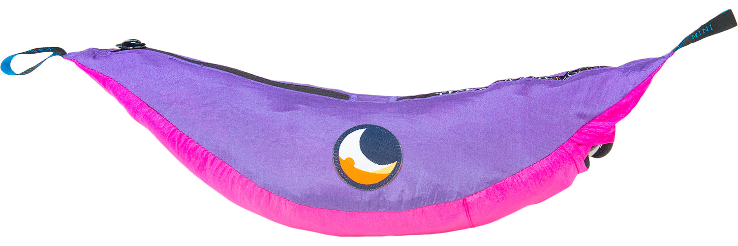 Ticket to the Moon Mini Hammock Kinder Hängematte 150 x 100 cm Pink/Purple
