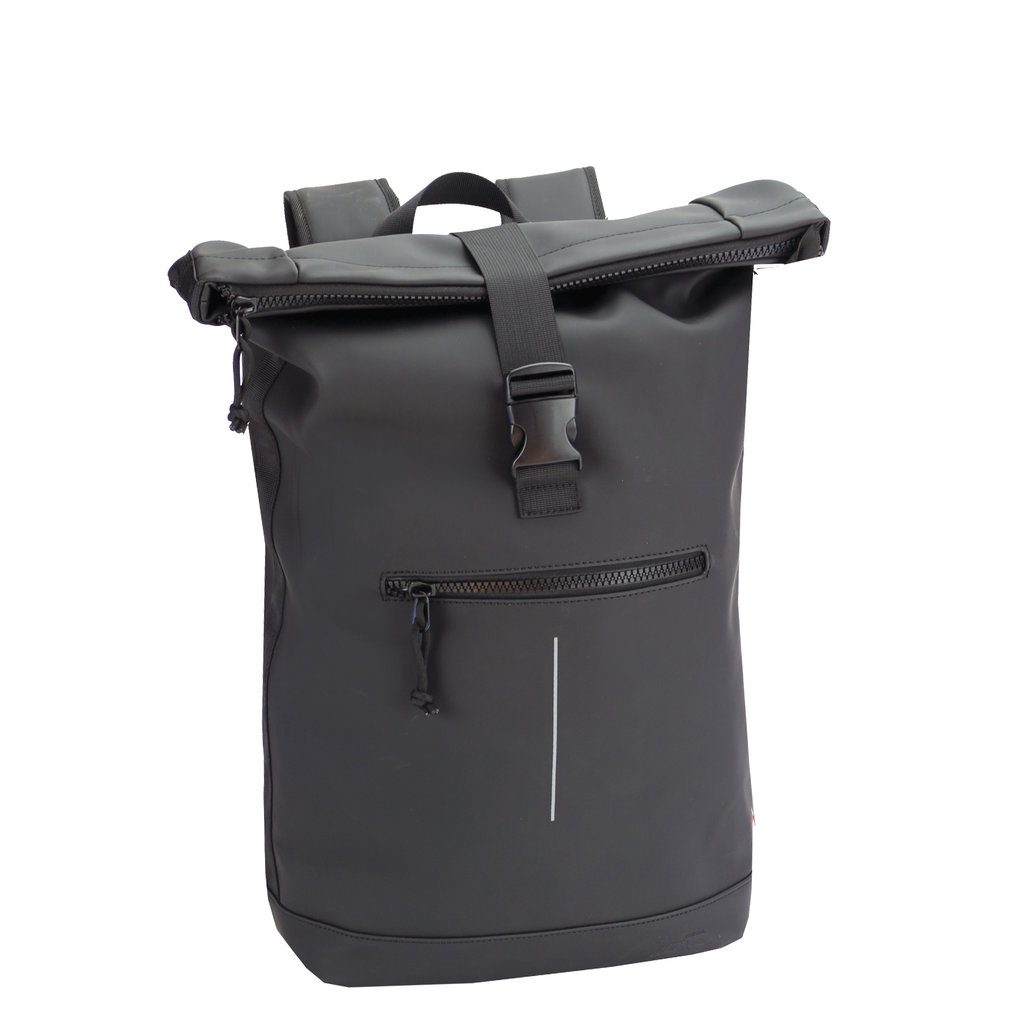 New Rebels Mart New York Rolltop Backpack Black