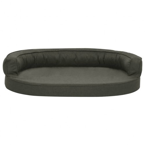 colchão cinza para cães vidaXL