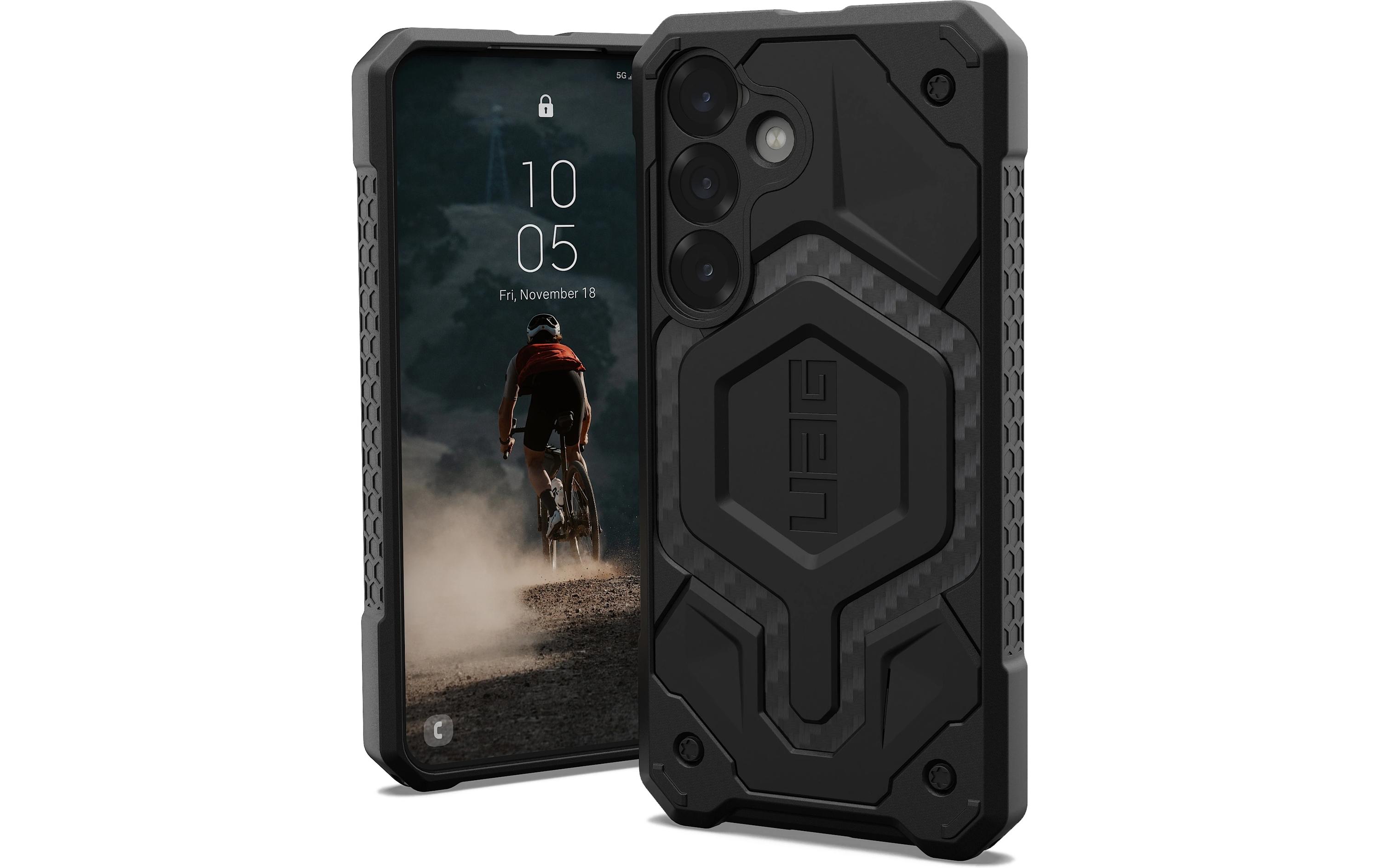 Back Cover Monarch Pro Galaxy S25 Carbon FiberSchutzhülle für das Samsung Galaxy S25