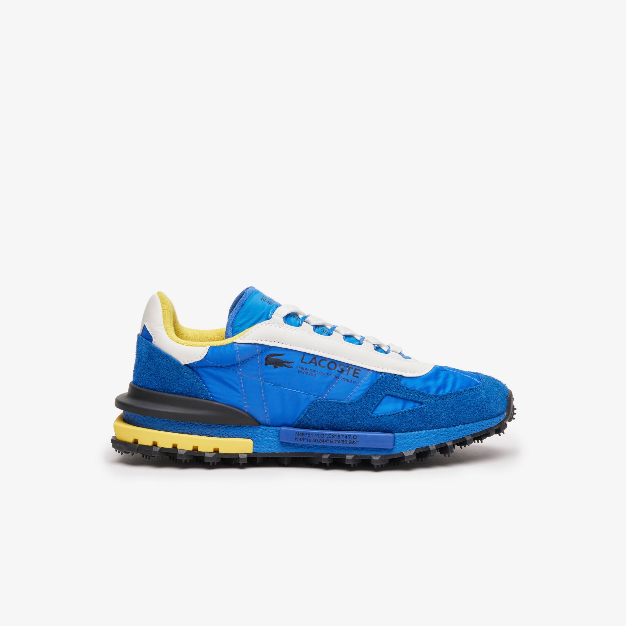 Sneakers Elite Active homme textile avec marquage Sneakers - Bleu - Lacoste - Homme