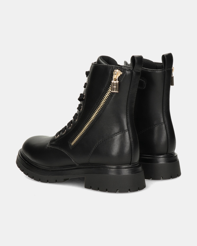 Tommy Hilfiger Ashlyn Veterboots  - zwart