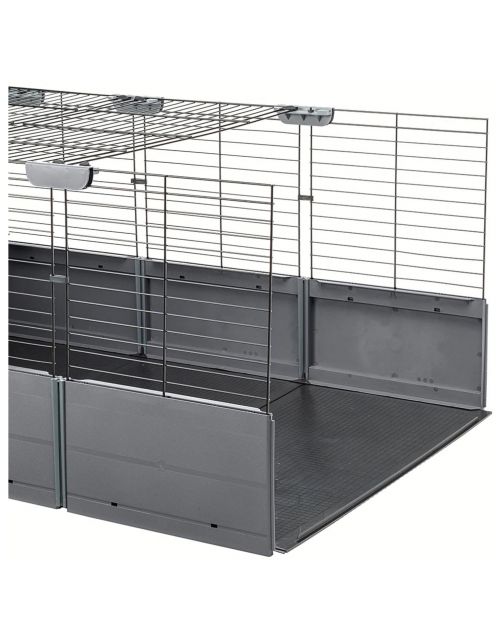 Ferplast Multipla Open - Dierenverblijf - 107.5x72x50 cm Grijs