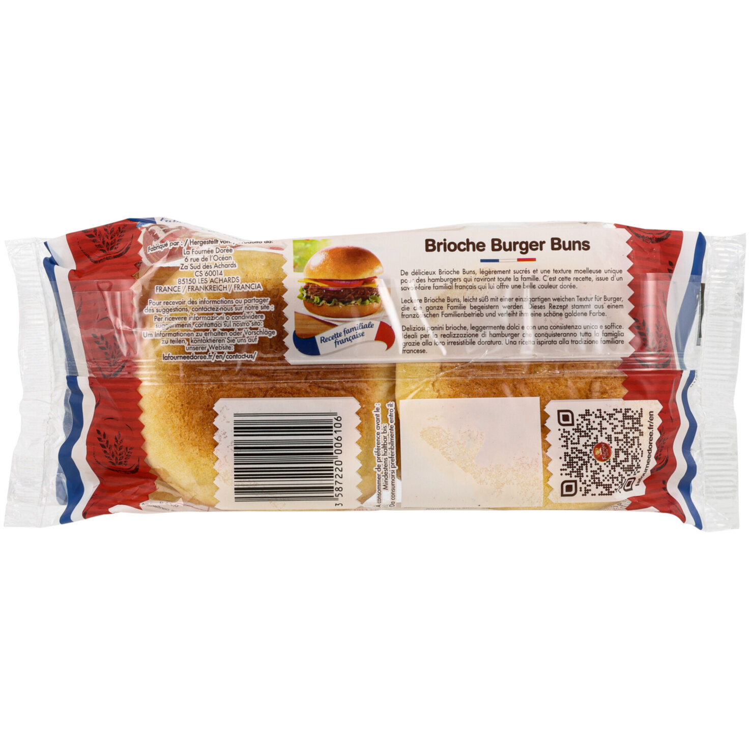 La Fournée Dorée Brioche Buns